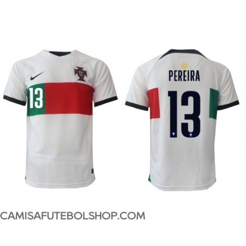 Camisa de time de futebol Portugal Danilo Pereira #13 Replicas 2º Equipamento Mundo 2022 Manga Curta